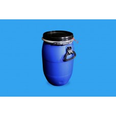 30 LITRE OPEN TOP BLUE POLYDRUM